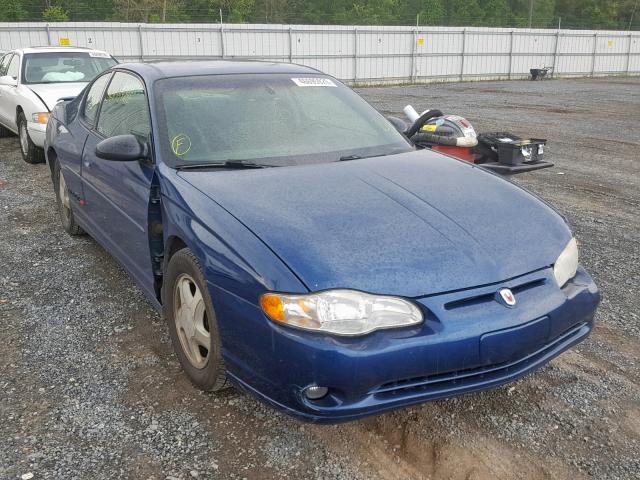 2G1WX12K039146878 - 2003 CHEVROLET MONTE CARL 蓝色 照片 1