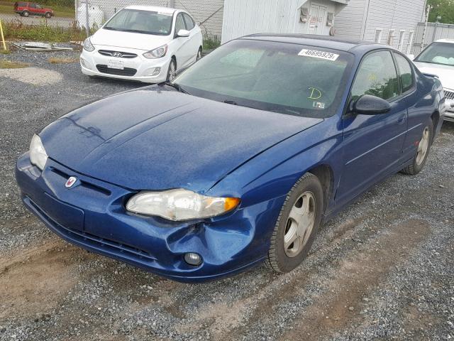 2G1WX12K039146878 - 2003 CHEVROLET MONTE CARL 蓝色 照片 2