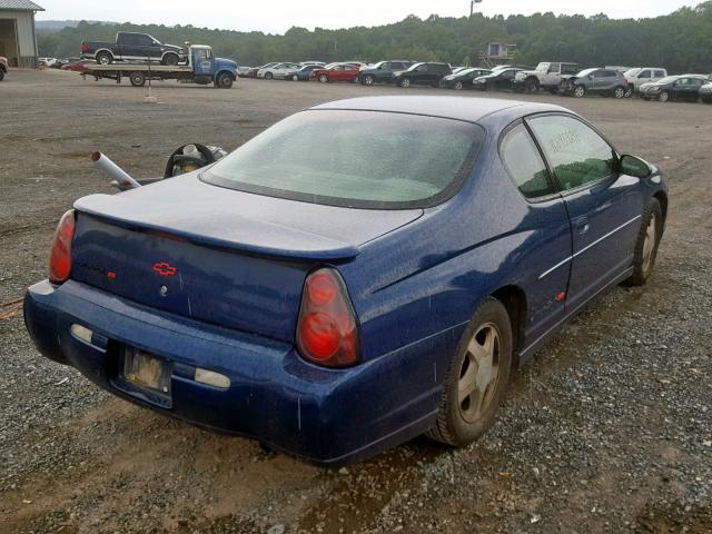 2G1WX12K039146878 - 2003 CHEVROLET MONTE CARL 蓝色 照片 4