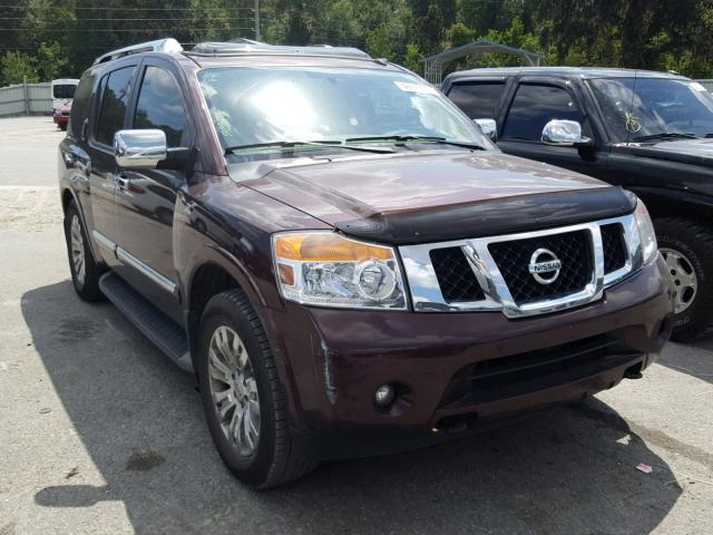 5N1BA0NF1FN609205 - 2015 NISSAN ARMADA PLA PURPLE photo 1