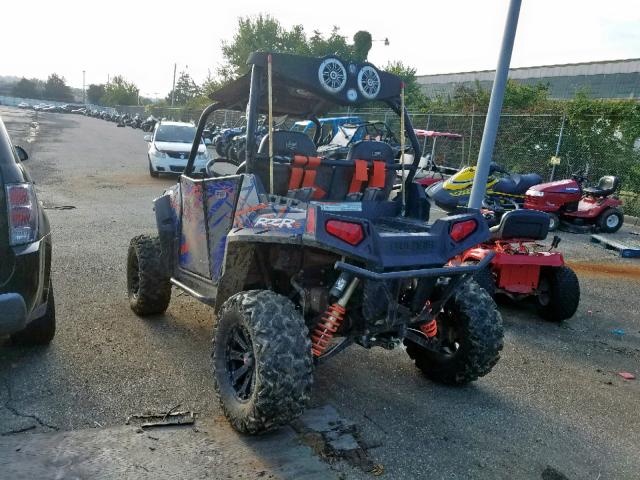 4XAVE76A8DF251309 - 2013 POLARIS RZR 800 S BLUE photo 3