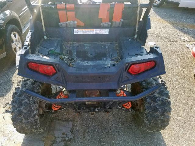 4XAVE76A8DF251309 - 2013 POLARIS RZR 800 S BLUE photo 6