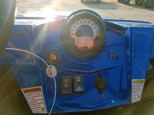 4XAVE76A8DF251309 - 2013 POLARIS RZR 800 S BLUE photo 8