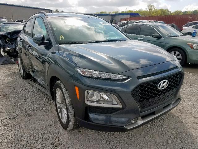 KM8K62AAXJU095327 - 2018 HYUNDAI KONA SEL CHARCOAL photo 1