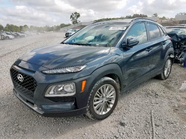 KM8K62AAXJU095327 - 2018 HYUNDAI KONA SEL CHARCOAL photo 2