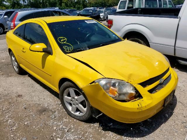 1G1AT18H797241269 - 2009 CHEVROLET COBALT LT YELLOW photo 1