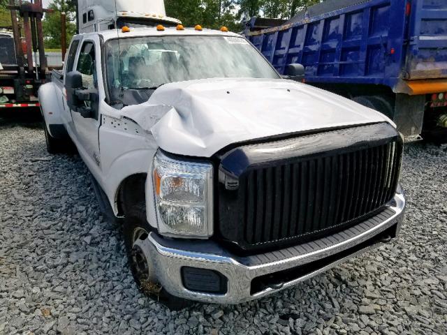 1FT8W3DT7FED48929 - 2015 FORD F350 SUPER WHITE photo 1