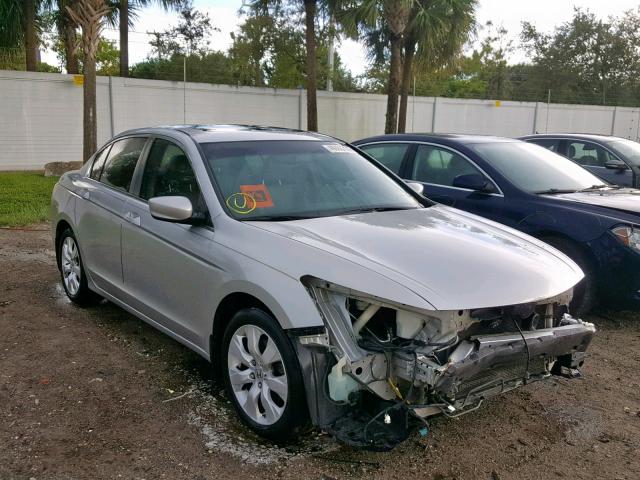 1HGCP26808A117103 - 2008 HONDA ACCORD EXL SILVER photo 1