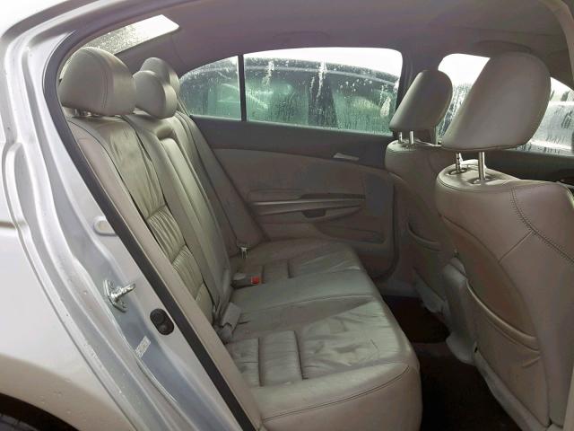 1HGCP26808A117103 - 2008 HONDA ACCORD EXL SILVER photo 6