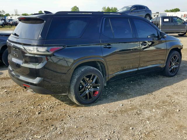 1GNERKKW1JJ171142 - 2018 CHEVROLET TRAVERSE P BLACK photo 4