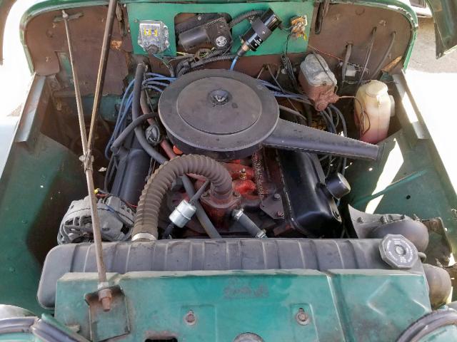 5472710612 - 1955 JEEP WILLEYS GREEN photo 7