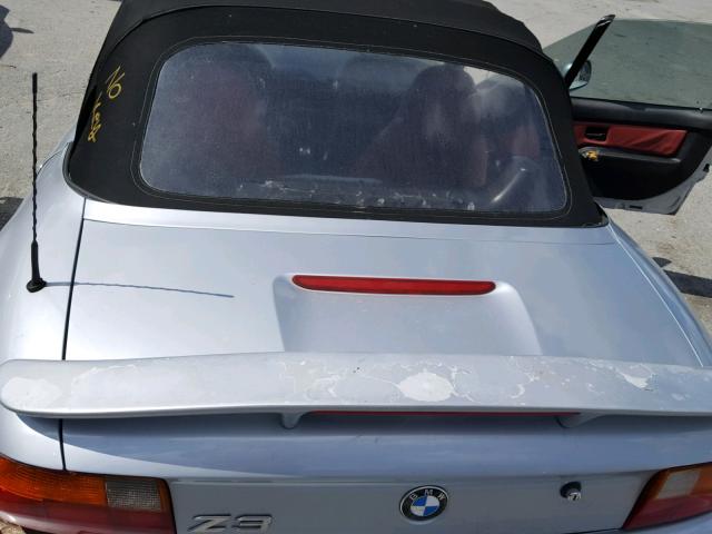 4USCH7324TLB67585 - 1996 BMW Z3 1.9 SILVER photo 6