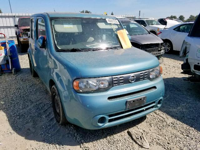 JN8AZ28R29T125123 - 2009 NISSAN CUBE BASE BLUE photo 1