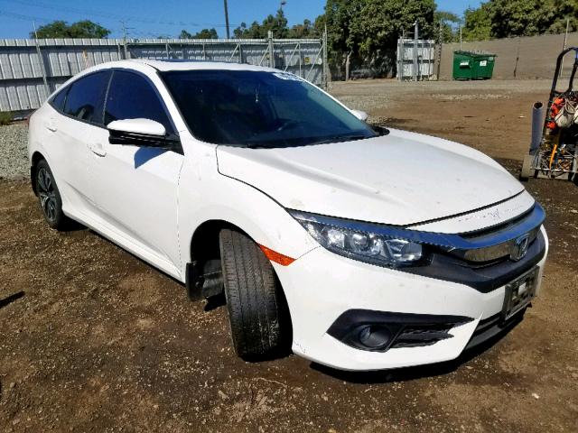 JHMFC1F70JX013219 - 2018 HONDA CIVIC EXL Ağ foto 1