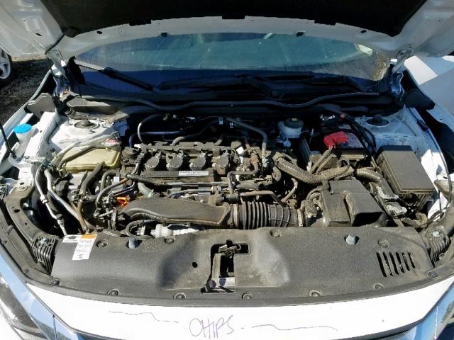 JHMFC1F70JX013219 - 2018 HONDA CIVIC EXL Ağ foto 7