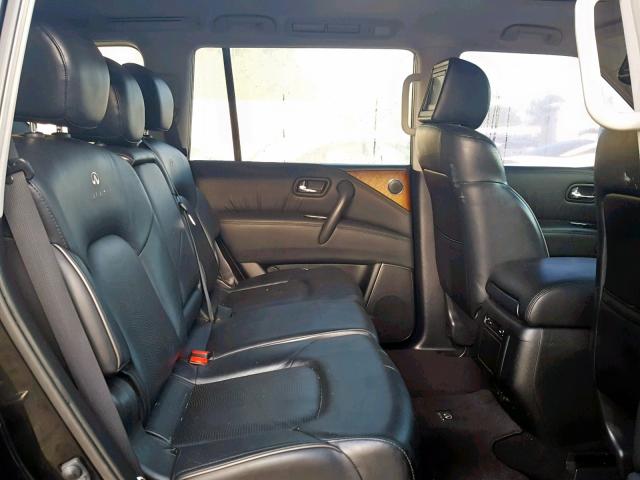 JN8AZ2ND4B9701323 - 2011 INFINITI QX56 BLACK photo 6