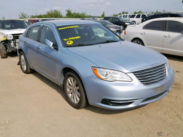 1C3CCBBB4DN542469 - 2013 CHRYSLER 200 BLUE photo 1