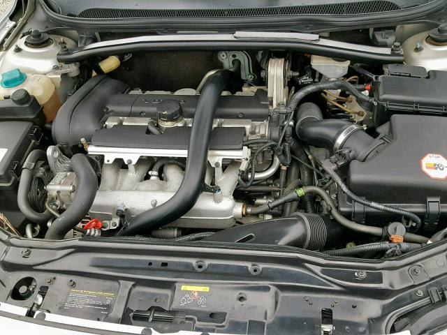 YV1RH592872633503 - 2007 VOLVO S60 2.5T SILVER photo 7