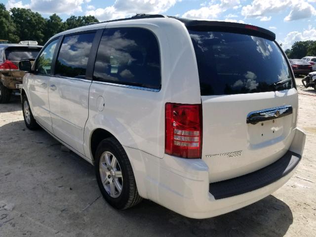 2A8HR54PX8R672817 - 2008 CHRYSLER TOWN & COU WHITE photo 3