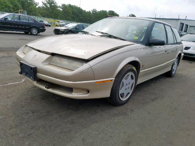 1G8ZJ8572RZ183249 - 1994 SATURN SW2 GOLD photo 2