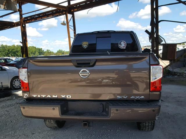 1N6BA1F48GN515246 - 2016 NISSAN TITAN XD S BROWN photo 10