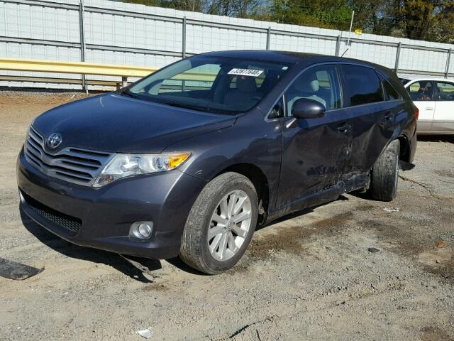 4T3ZA3BBXBU046681 - 2011 TOYOTA VENZA BASE GRAY photo 2