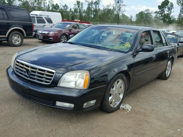 1G6KF57994U105467 - 2004 CADILLAC DEVILLE DT BLACK photo 2