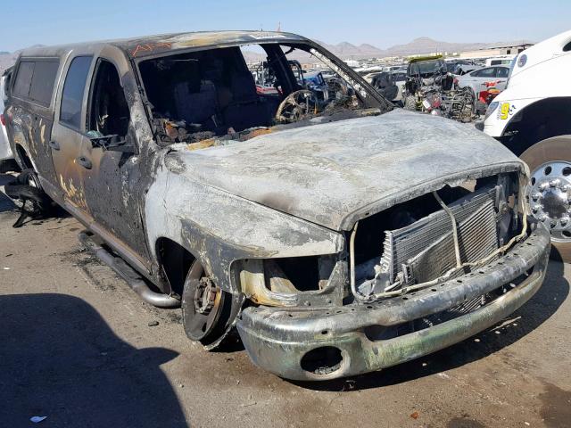 3D7KA28CX4G108603 - 2004 DODGE RAM 2500 S Այրված լուսանկար 1