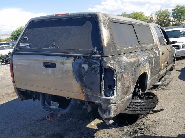 3D7KA28CX4G108603 - 2004 DODGE RAM 2500 S Այրված լուսանկար 4