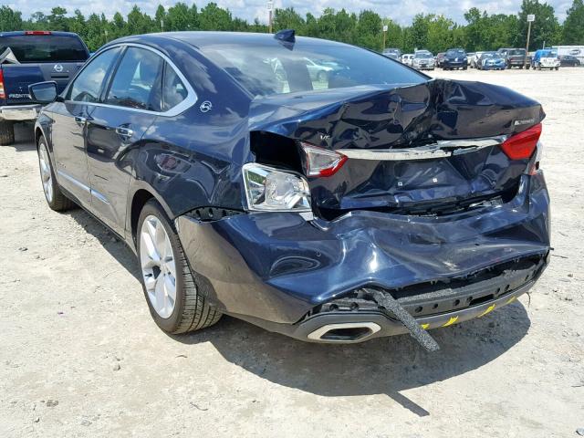 2G1105S30K9137255 - 2019 CHEVROLET IMPALA PRE BLUE photo 3