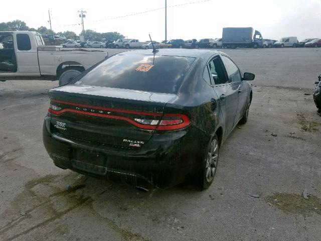 1C3CDFBB9ED719917 - 2014 DODGE DART SXT BLACK photo 4