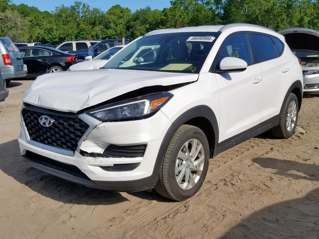 KM8J33A43KU916449 - 2019 HYUNDAI TUCSON LIM WHITE photo 2