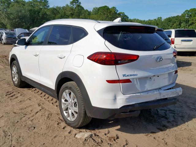 KM8J33A43KU916449 - 2019 HYUNDAI TUCSON LIM WHITE photo 3