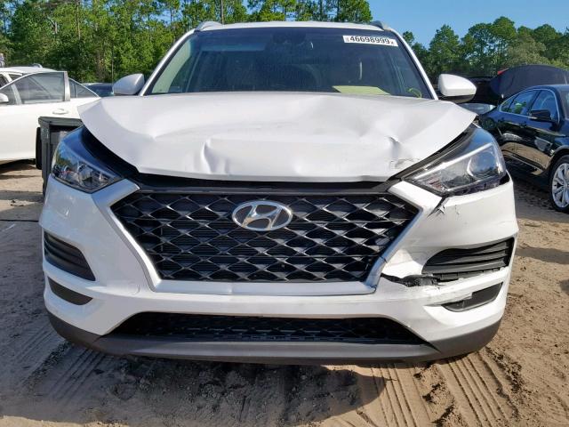 KM8J33A43KU916449 - 2019 HYUNDAI TUCSON LIM WHITE photo 9