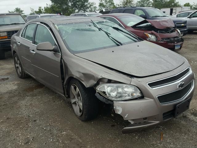 1G1ZD5E04CF358360 - 2012 CHEVROLET MALIBU 2LT BROWN photo 1