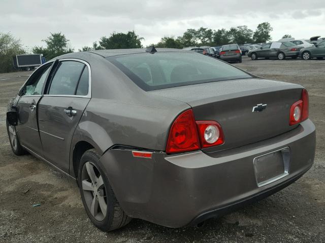 1G1ZD5E04CF358360 - 2012 CHEVROLET MALIBU 2LT BROWN photo 3