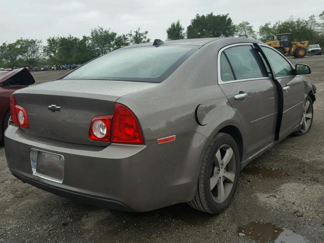 1G1ZD5E04CF358360 - 2012 CHEVROLET MALIBU 2LT BROWN photo 4