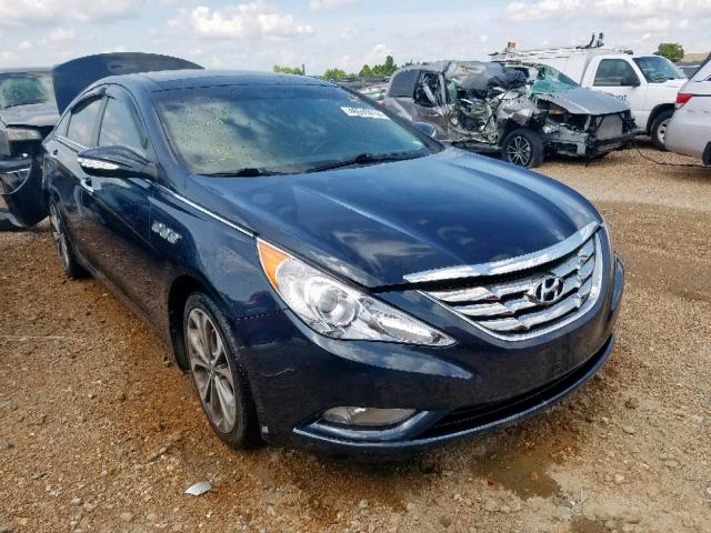 5NPEC4AB8DH642771 - 2013 HYUNDAI SONATA SE BLUE photo 1