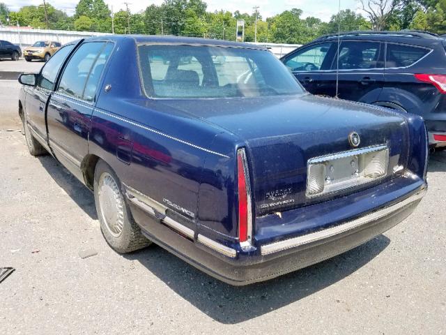 1G6KE54Y6VU254466 - 1997 CADILLAC DEVILLE DE BLUE photo 3