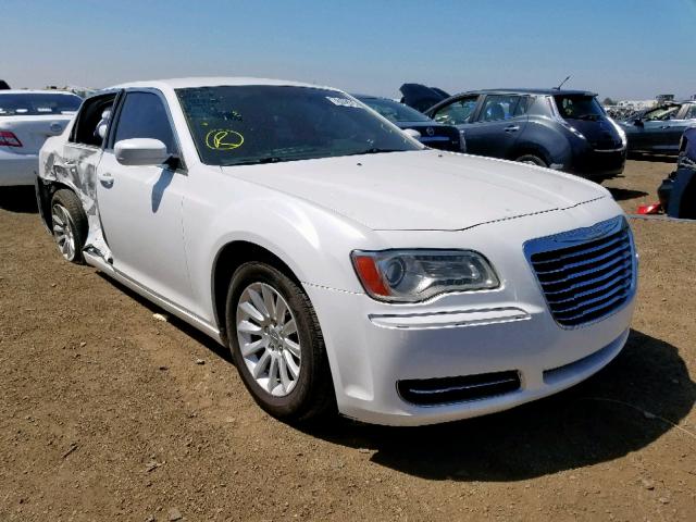 2C3CCAAG1CH311981 - 2012 CHRYSLER 300 WHITE photo 1