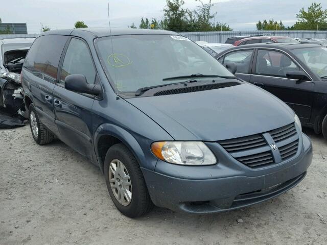 1D4GP25R87B147925 - 2007 DODGE CARAVAN SE GRAY photo 1