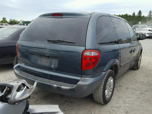 1D4GP25R87B147925 - 2007 DODGE CARAVAN SE GRAY photo 4