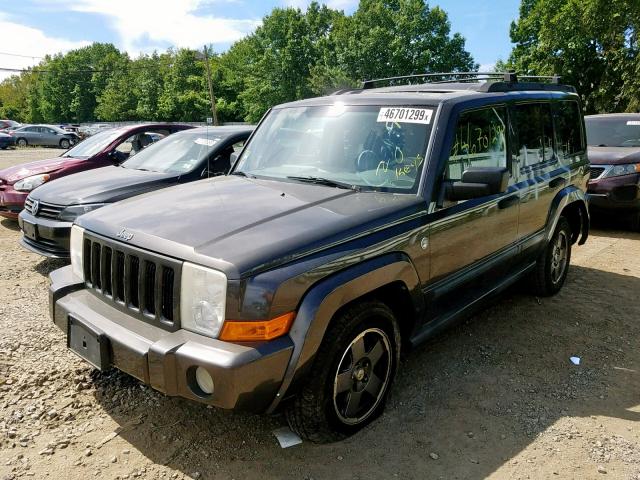 1J8HG48N66C150104 - 2006 JEEP COMMANDER 灰色 照片 2