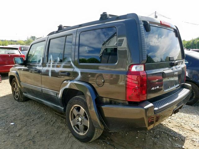 1J8HG48N66C150104 - 2006 JEEP COMMANDER 灰色 照片 3