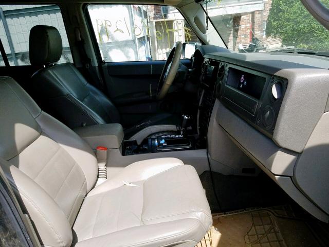 1J8HG48N66C150104 - 2006 JEEP COMMANDER 灰色 照片 5