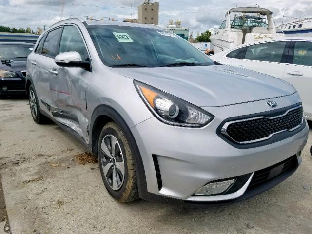 KNDCC3LC2H5048478 - 2017 KIA NIRO EX SILVER photo 1