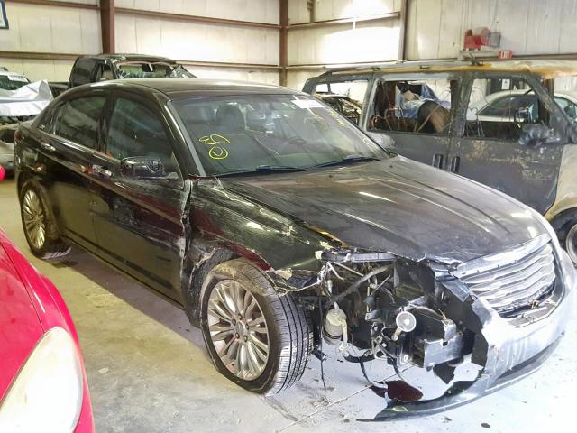 1C3BC2FG5BN518423 - 2011 CHRYSLER 200 LIMITE BLACK photo 1