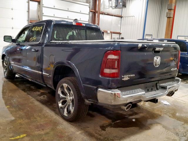 1C6SRFPT0KN559658 - 2019 RAM 1500 LIMIT CHARCOAL photo 3