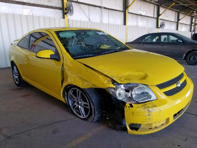 1G1AL15F377116544 - 2007 CHEVROLET COBALT LT YELLOW photo 1