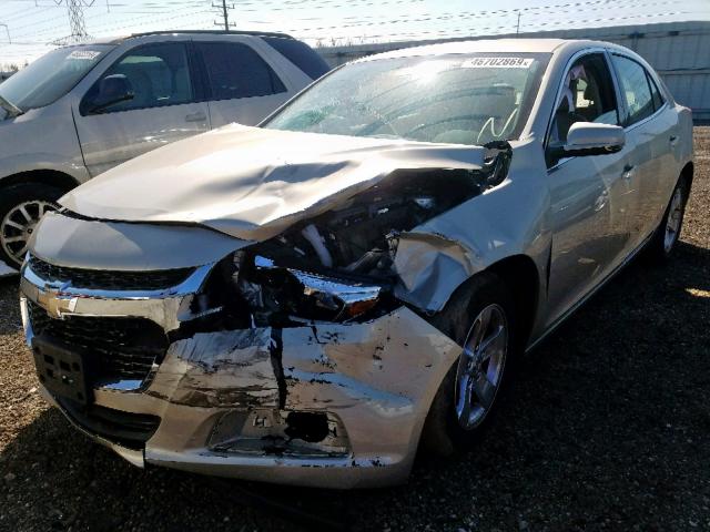 1G11C5SL4FF195731 - 2015 CHEVROLET MALIBU 1LT TAN photo 2